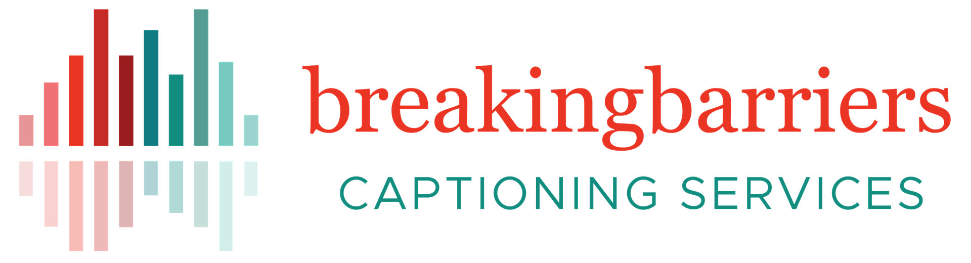 Breaking Barriers Captioning Services logo