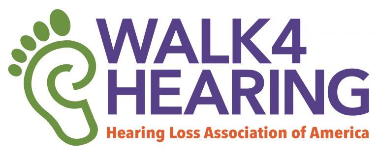Walk 4 Hearing, Hearing Loss Association of America logo